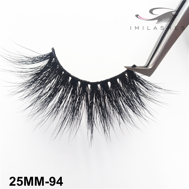 Reusable fluffy mink false lashes bulk wholesale-V